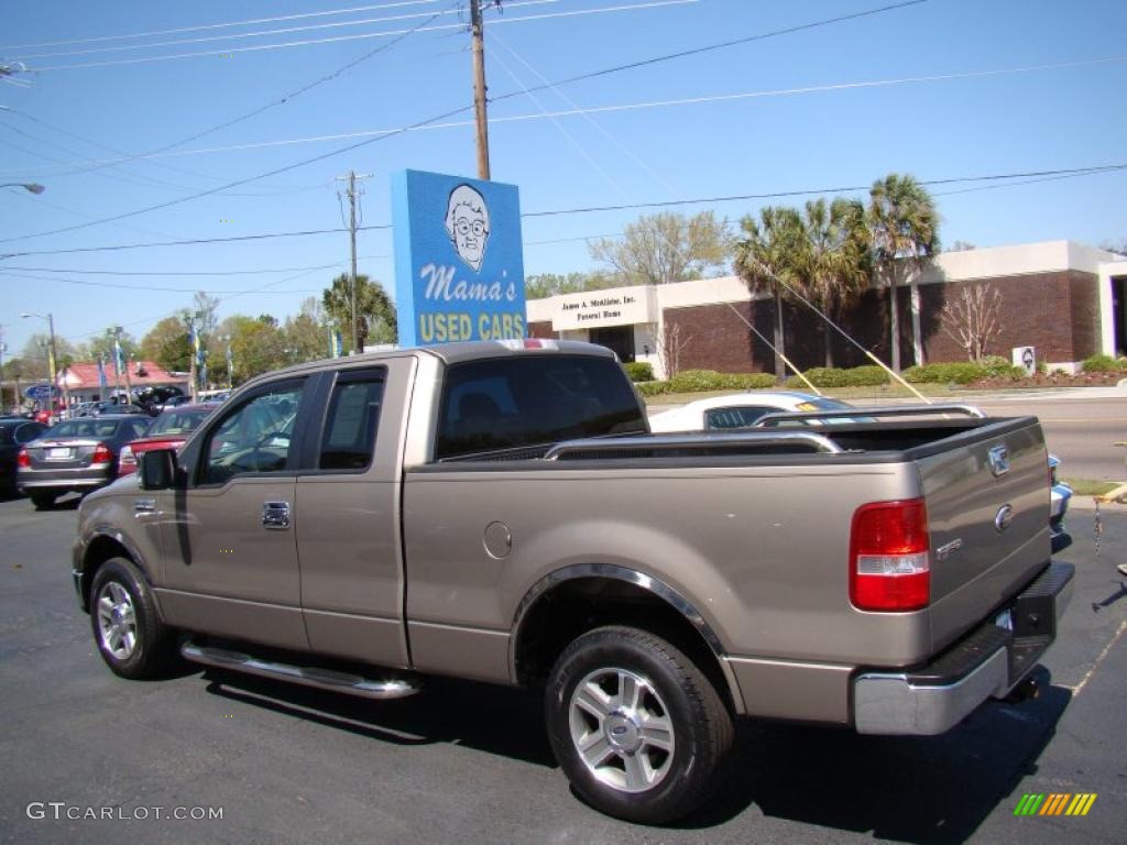 2006 F150 XLT SuperCab - Arizona Beige Metallic / Tan photo #6