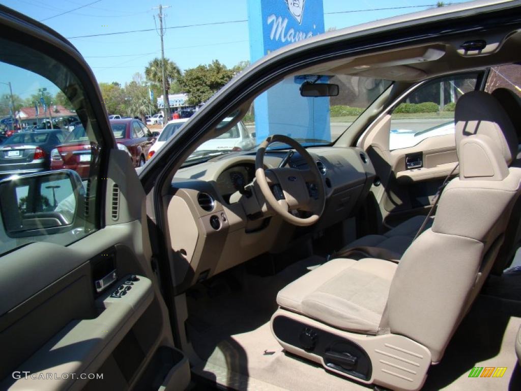 2006 F150 XLT SuperCab - Arizona Beige Metallic / Tan photo #9