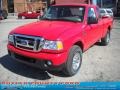 2011 Torch Red Ford Ranger XLT SuperCab 4x4  photo #15