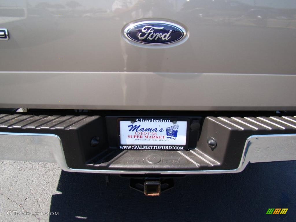 2006 F150 XLT SuperCab - Arizona Beige Metallic / Tan photo #35