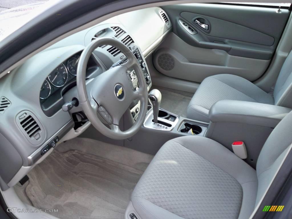 2007 Malibu LT V6 Sedan - Dark Gray Metallic / Titanium Gray photo #4