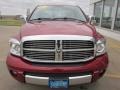 2007 Inferno Red Crystal Pearl Dodge Ram 1500 Laramie Quad Cab 4x4  photo #2