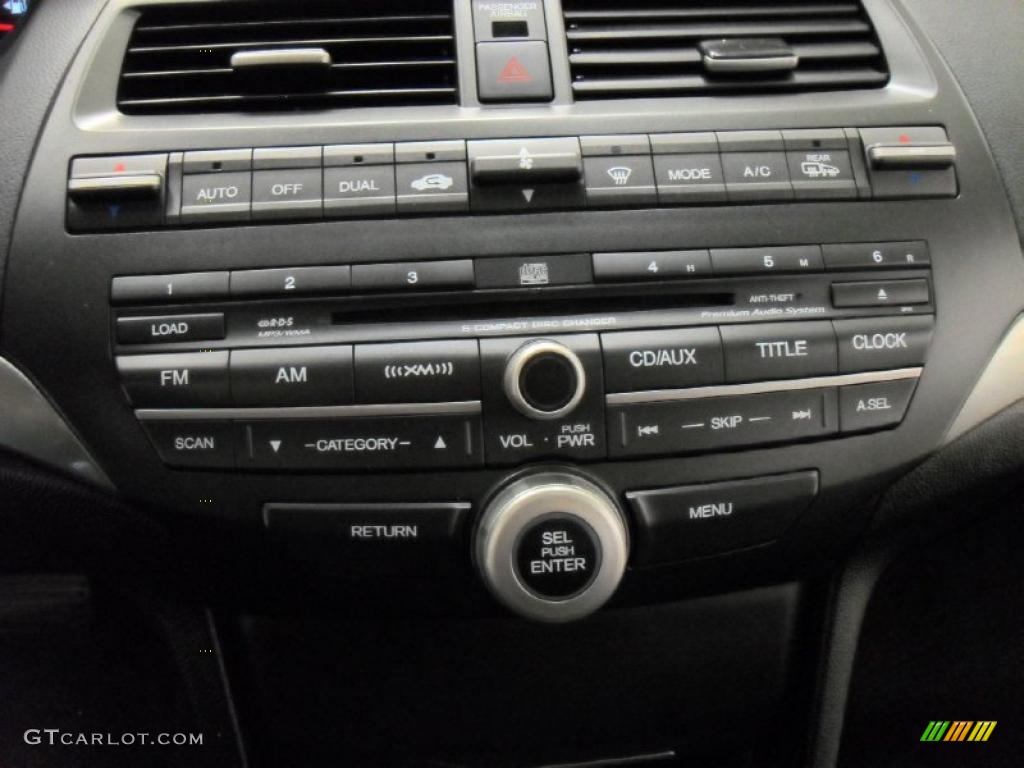 2009 Honda Accord EX-L V6 Sedan Controls Photo #47277771
