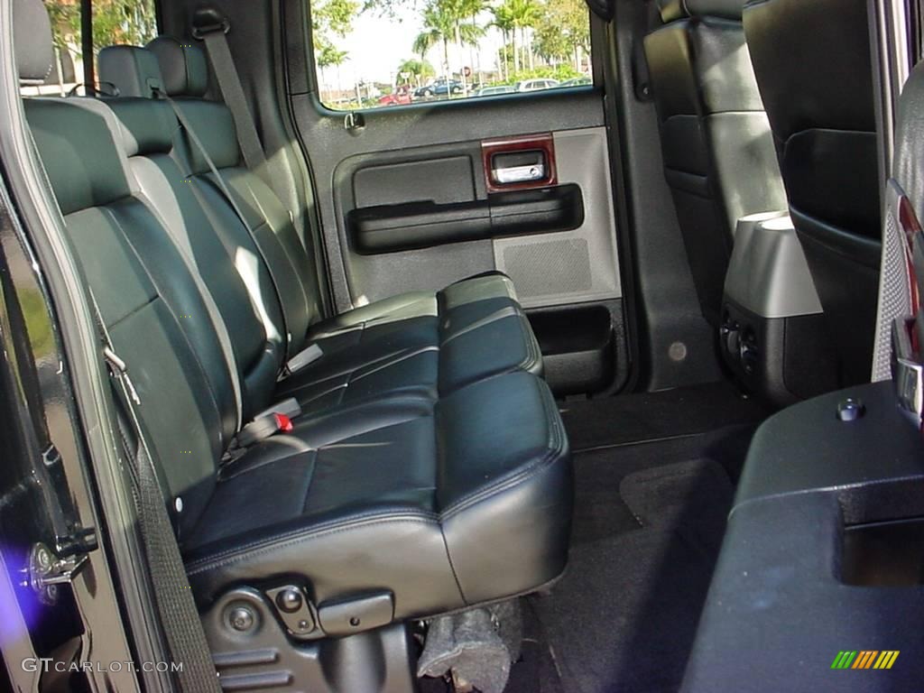 2006 F150 Lariat SuperCrew - Black / Black photo #12
