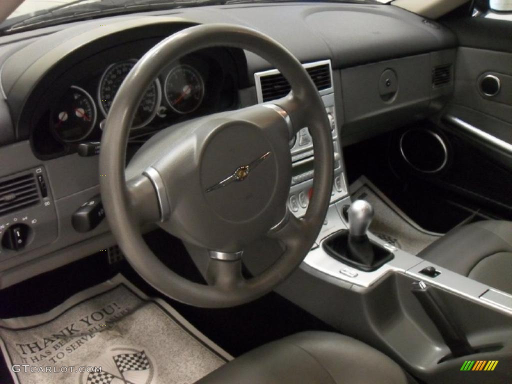 Dark Slate Gray/Medium Slate Gray Interior 2007 Chrysler Crossfire Limited Coupe Photo #47278434