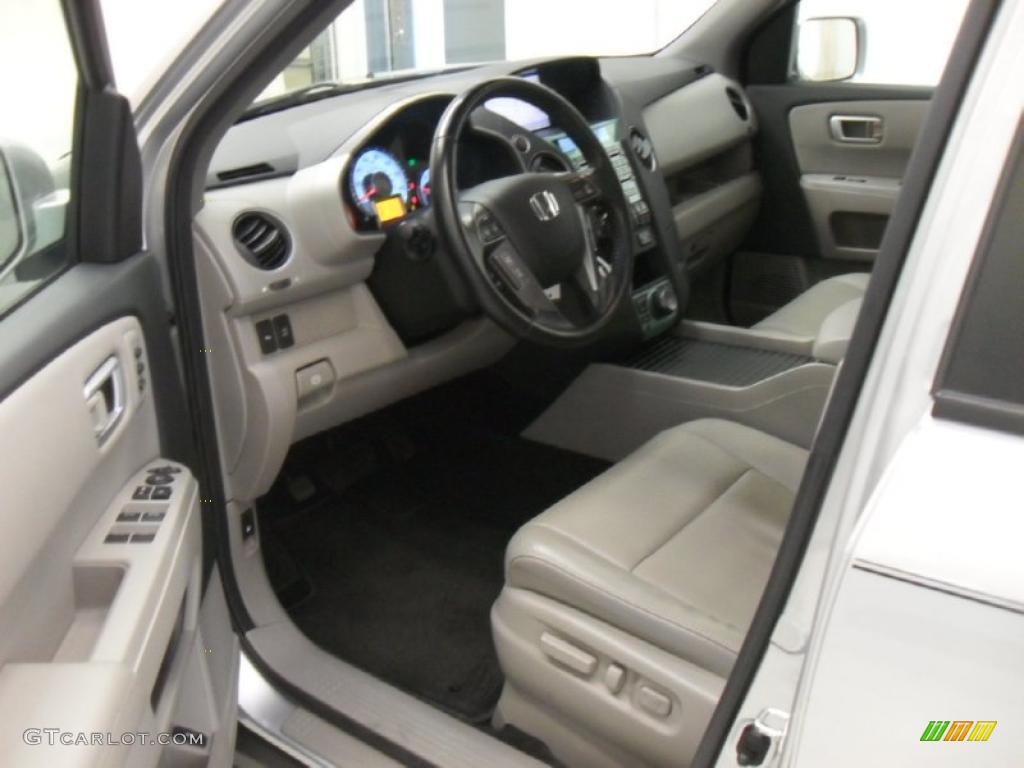 Gray Interior 2011 Honda Pilot Touring Photo #47279571