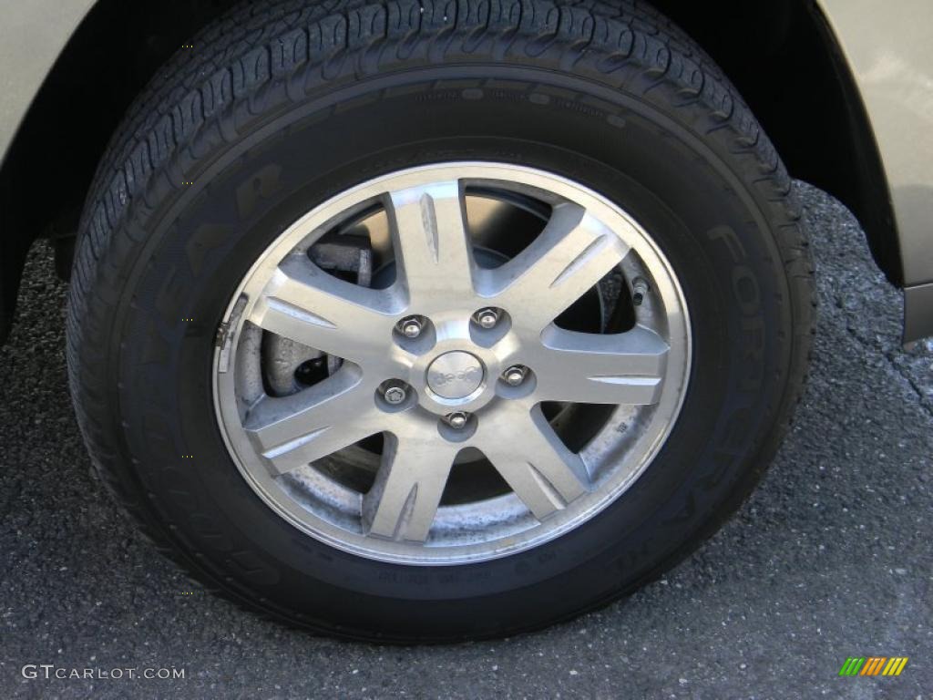 2008 Grand Cherokee Limited 4x4 - Mineral Gray Metallic / Dark Slate Gray/Light Graystone photo #9