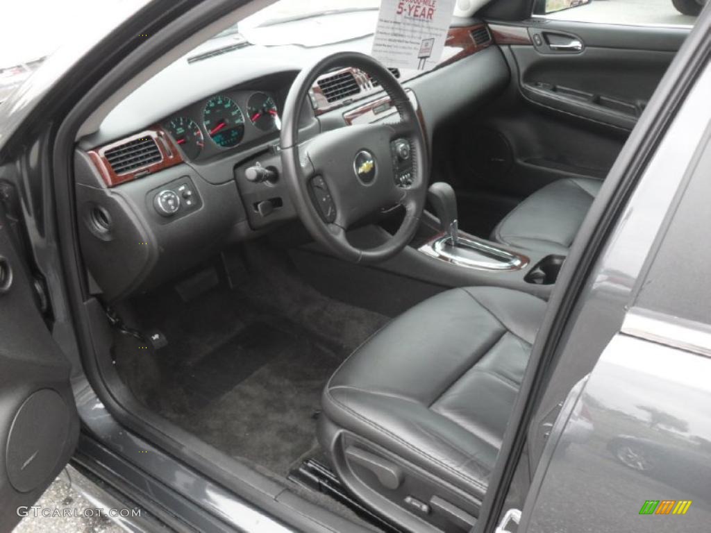 Ebony Interior 2011 Chevrolet Impala LT Photo #47280819