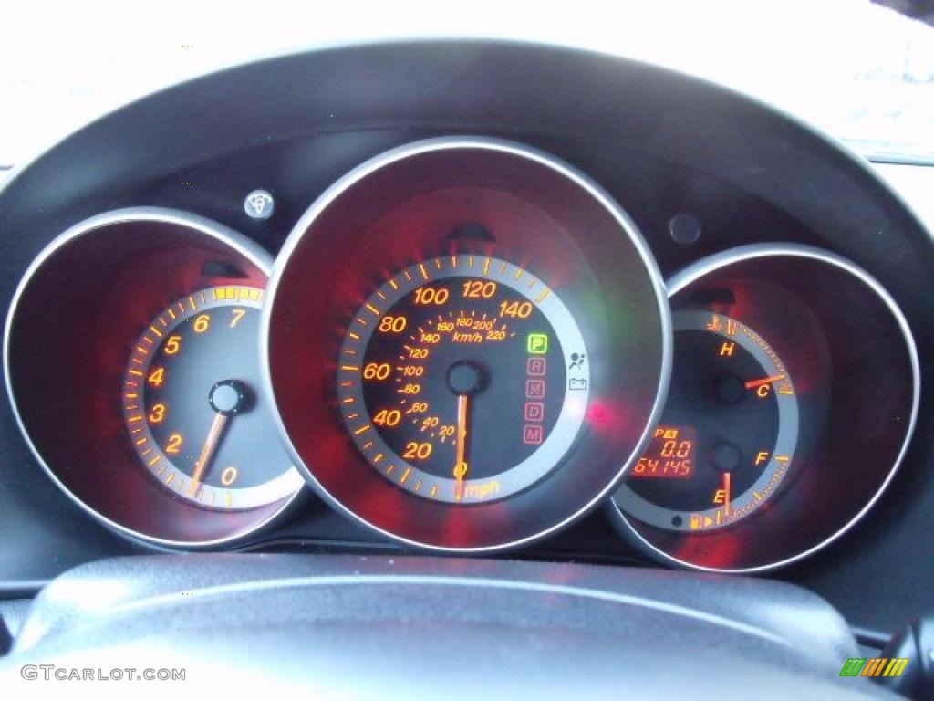2006 Mazda MAZDA3 s Touring Hatchback Gauges Photo #47282337