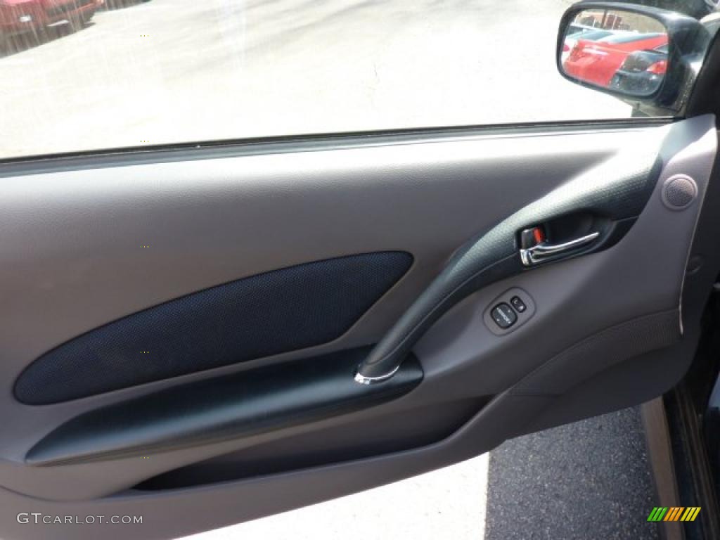 2002 Celica GT - Carbon Blue / Black/Blue photo #15