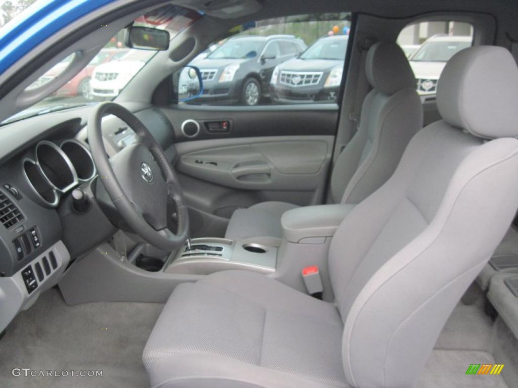 Graphite Gray Interior 2005 Toyota Tacoma PreRunner TRD Sport Access Cab Photo #47283951
