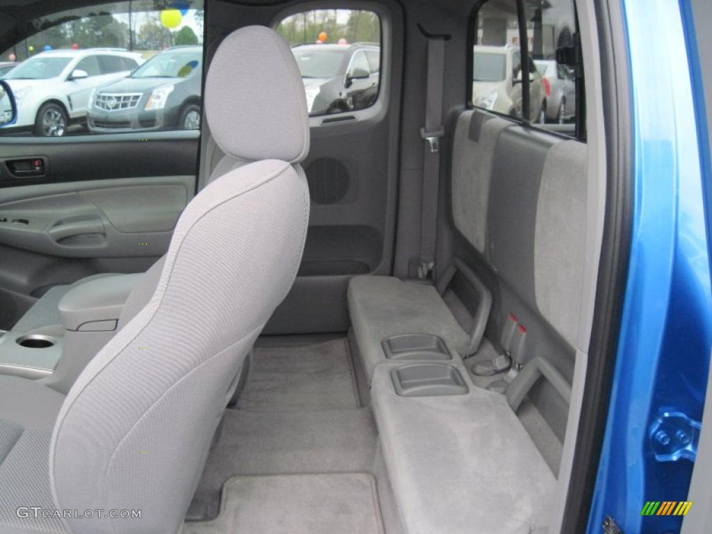 Graphite Gray Interior 2005 Toyota Tacoma PreRunner TRD Sport Access Cab Photo #47283963