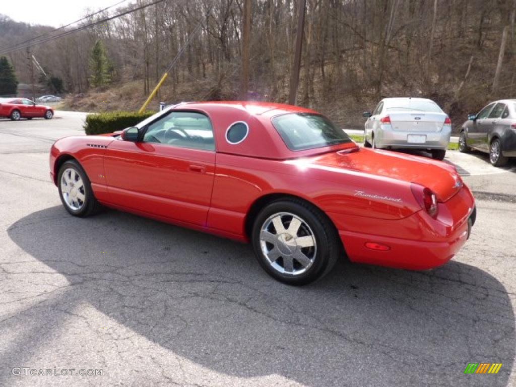 Torch Red 2003 Ford Thunderbird Premium Roadster Exterior Photo #47284989