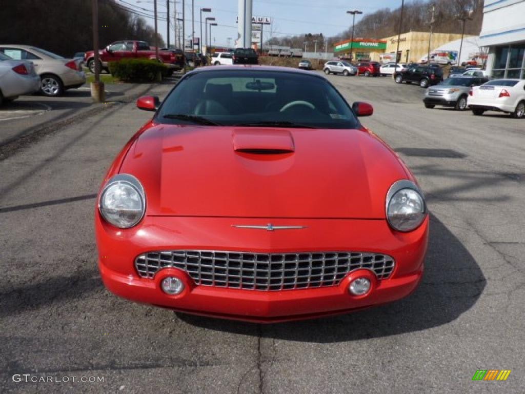 Torch Red 2003 Ford Thunderbird Premium Roadster Exterior Photo #47285016