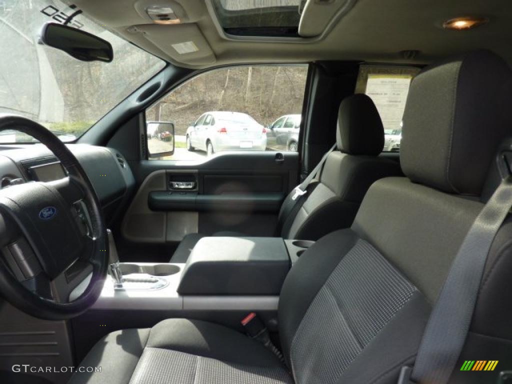 2004 F150 FX4 SuperCab 4x4 - Black / Black photo #8