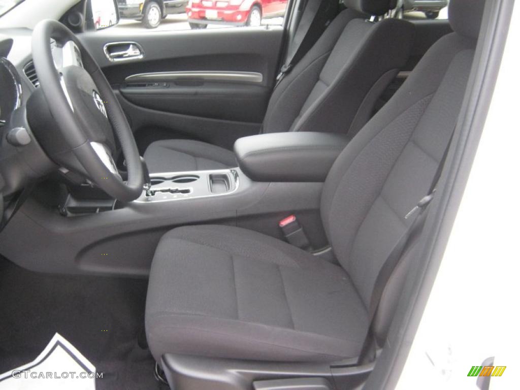 Black Interior 2011 Dodge Durango Express Photo #47286474