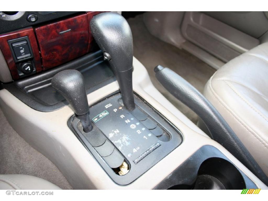 2001 Grand Cherokee Limited 4x4 - Silverstone Metallic / Agate/Light Taupe photo #70