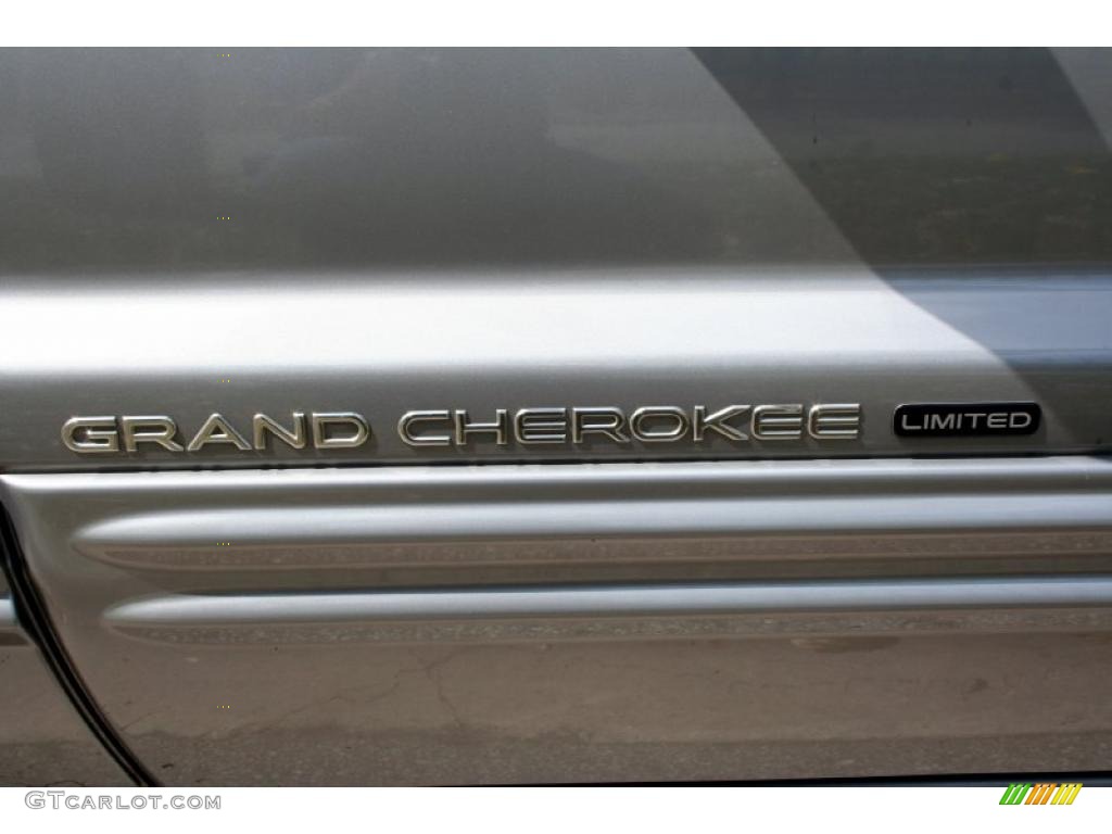 2001 Grand Cherokee Limited 4x4 - Silverstone Metallic / Agate/Light Taupe photo #89