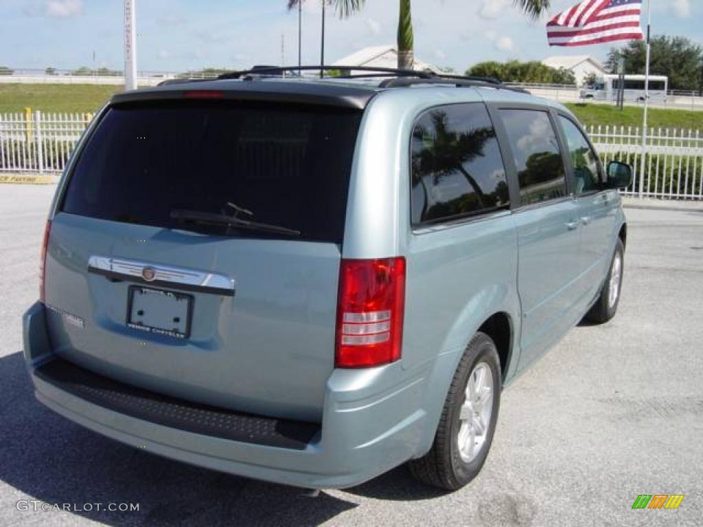 2009 Town & Country Touring - Clearwater Blue Pearl / Medium Slate Gray/Light Shale photo #6