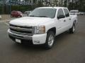 2011 Summit White Chevrolet Silverado 1500 LT Crew Cab 4x4  photo #1