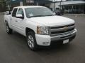 2011 Summit White Chevrolet Silverado 1500 LT Crew Cab  photo #7