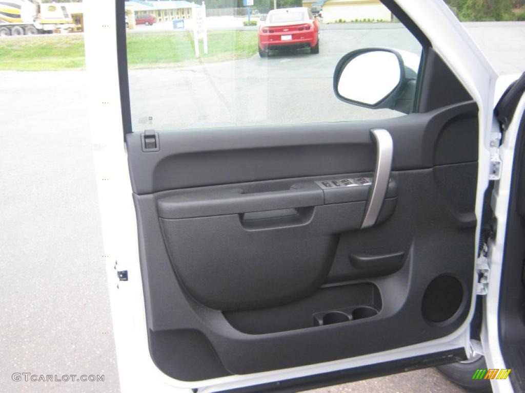 2011 Silverado 1500 LT Crew Cab - Summit White / Ebony photo #16