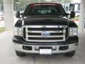 2006 Black Ford F250 Super Duty XLT SuperCab 4x4  photo #7