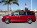 2009 Inferno Red Crystal Pearl Chrysler Town & Country Limited  photo #3