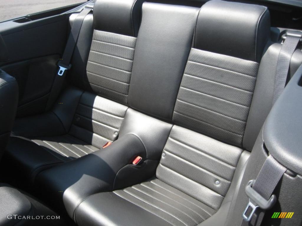 2007 Mustang GT Premium Convertible - Tungsten Grey Metallic / Dark Charcoal photo #12