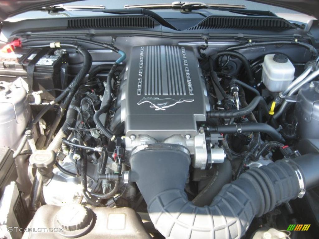 2007 Mustang GT Premium Convertible - Tungsten Grey Metallic / Dark Charcoal photo #16