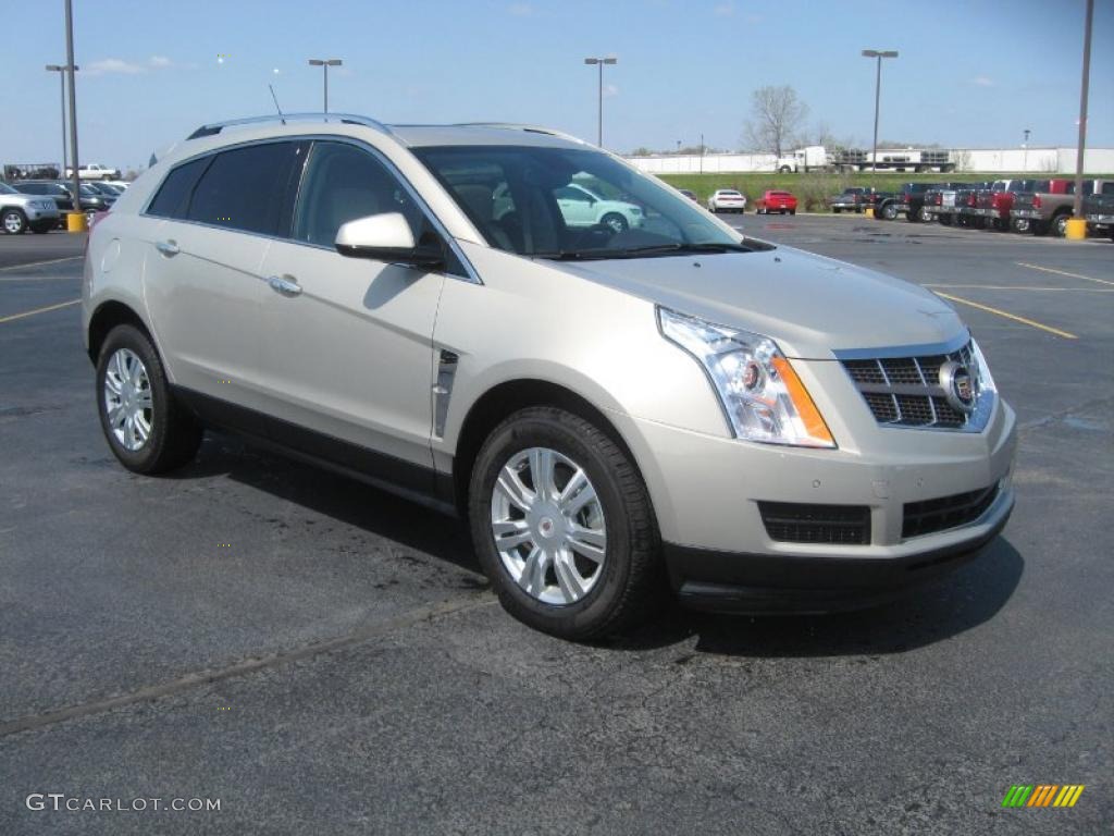 Gold Mist 2010 Cadillac SRX V6 Exterior Photo #47289159