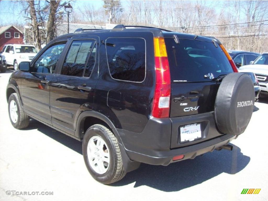 2003 CR-V EX 4WD - Nighthawk Black Pearl / Black photo #2