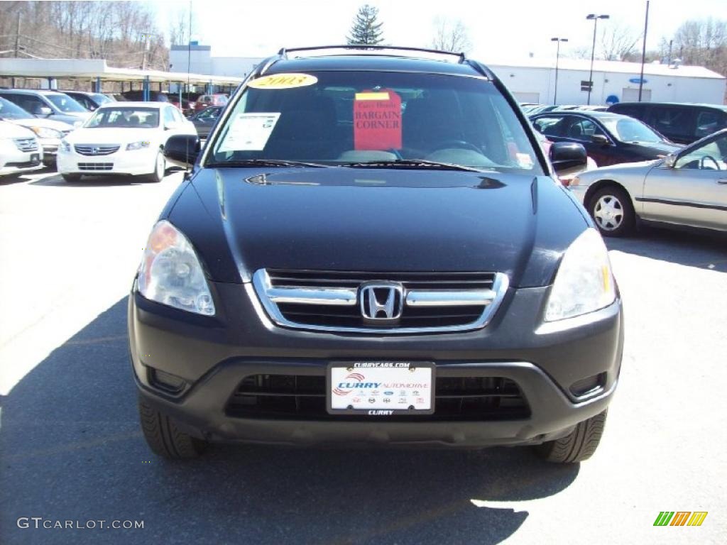 2003 CR-V EX 4WD - Nighthawk Black Pearl / Black photo #3
