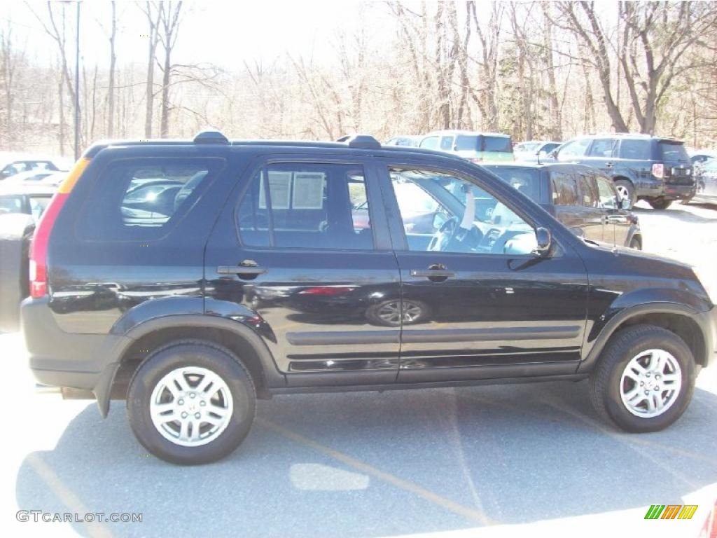 2003 CR-V EX 4WD - Nighthawk Black Pearl / Black photo #23