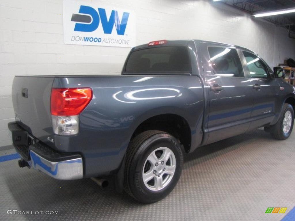 2008 Tundra SR5 CrewMax 4x4 - Slate Gray Metallic / Graphite Gray photo #3