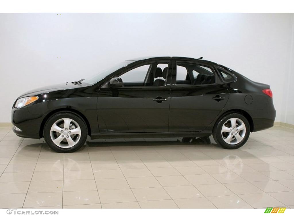 Black Pearl 2010 Hyundai Elantra SE Exterior Photo #47292794