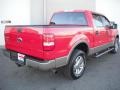 2006 Bright Red Ford F150 Lariat SuperCrew 4x4  photo #5