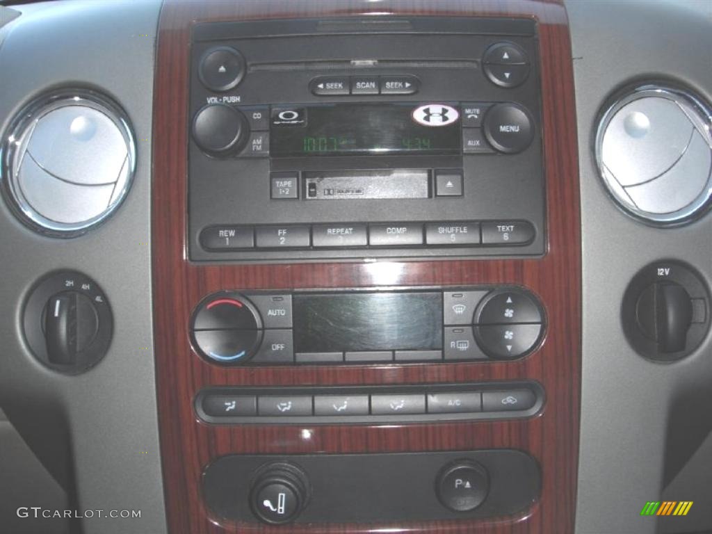 2006 F150 Lariat SuperCrew 4x4 - Bright Red / Tan photo #13