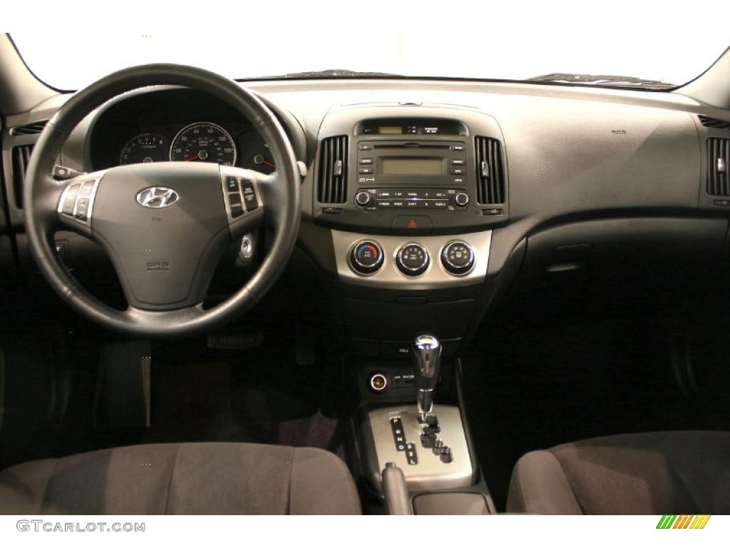 2010 Hyundai Elantra SE Black Dashboard Photo #47292977