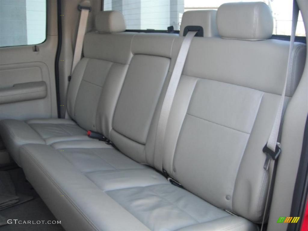 2006 F150 Lariat SuperCrew 4x4 - Bright Red / Tan photo #25
