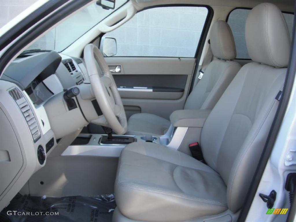 Stone Interior 2009 Mercury Mariner Premier V6 Photo #47293589