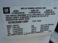 2006 GMC Sierra 2500HD SLE Crew Cab 4x4 Info Tag