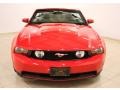2010 Torch Red Ford Mustang GT Convertible  photo #2