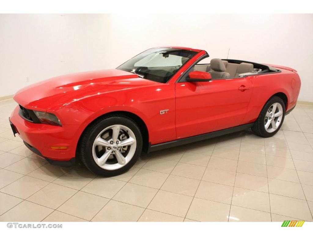Torch Red 2010 Ford Mustang GT Convertible Exterior Photo #47294177