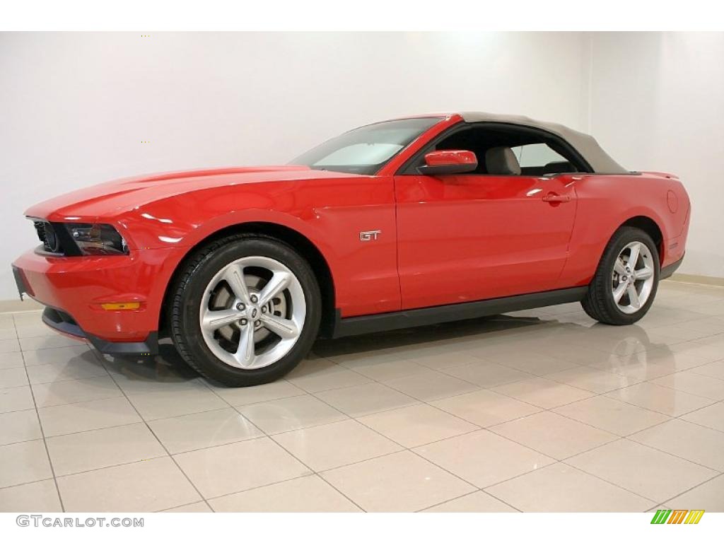 Torch Red 2010 Ford Mustang GT Convertible Exterior Photo #47294216