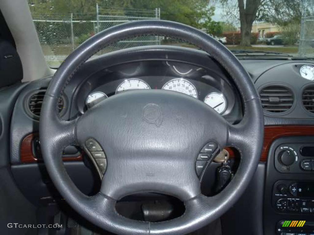 2000 Chrysler 300 M Sedan Agate Steering Wheel Photo #47294330