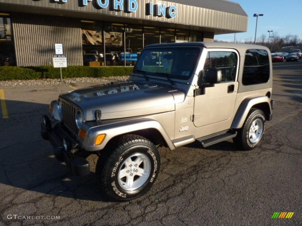 2004 Wrangler Sahara 4x4 - Light Khaki Metallic / Khaki photo #8