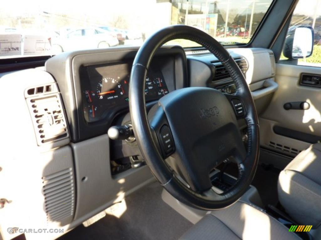 2004 Wrangler Sahara 4x4 - Light Khaki Metallic / Khaki photo #11