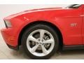 2010 Torch Red Ford Mustang GT Convertible  photo #25