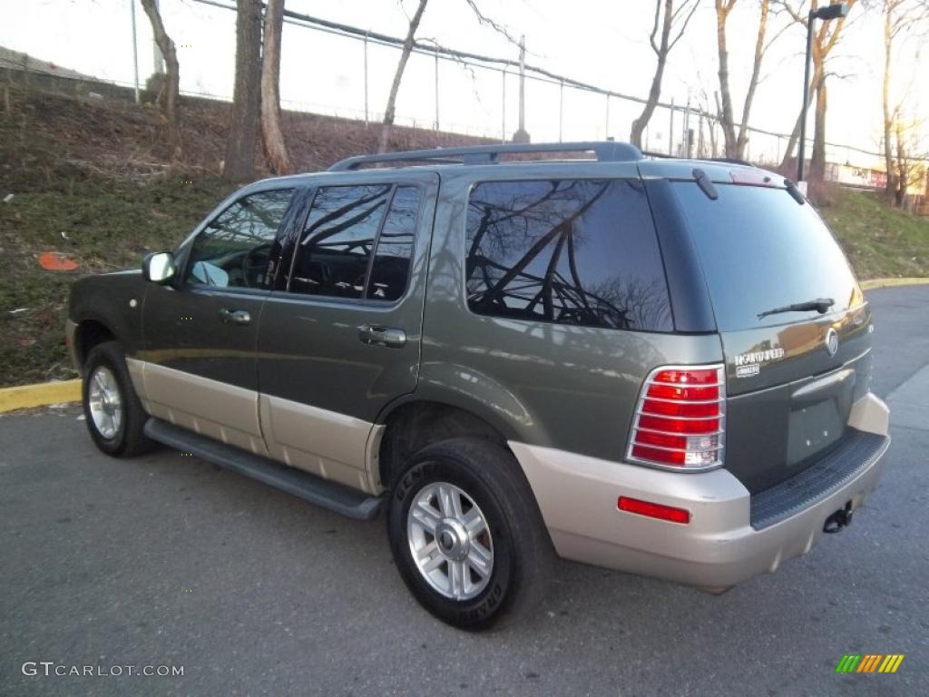 2004 Mountaineer AWD - Estate Green Metallic / Medium Dark Parchment photo #5